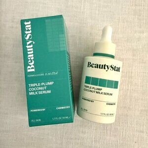 Beautystat Triple-Plump Coconut Milk Serum 1.7 Fl Oz For All Skin Hydrating
